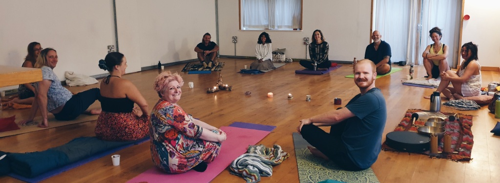 Last week’s Cacao, Massage & Sound Ceremony with Aromatherapy and a Guided Meditation
